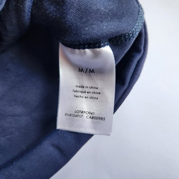 NWT WeWoreWhat Revolve Navy Blue Polo Bra Crop Top Lined Tennis Pickleball Sport - Picture 6 of 11